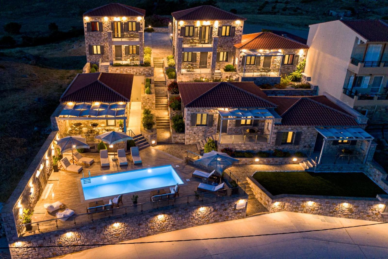 Lithoessa Luxury Apartments Agios Ioannis Kaspaka Exterior foto