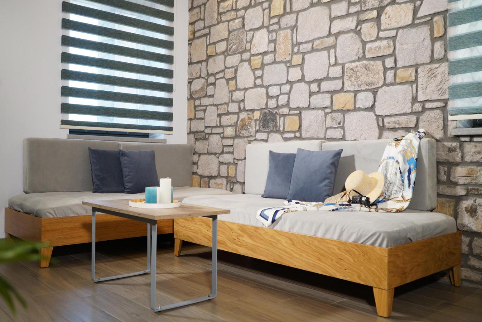 Lithoessa Luxury Apartments Agios Ioannis Kaspaka Exterior foto