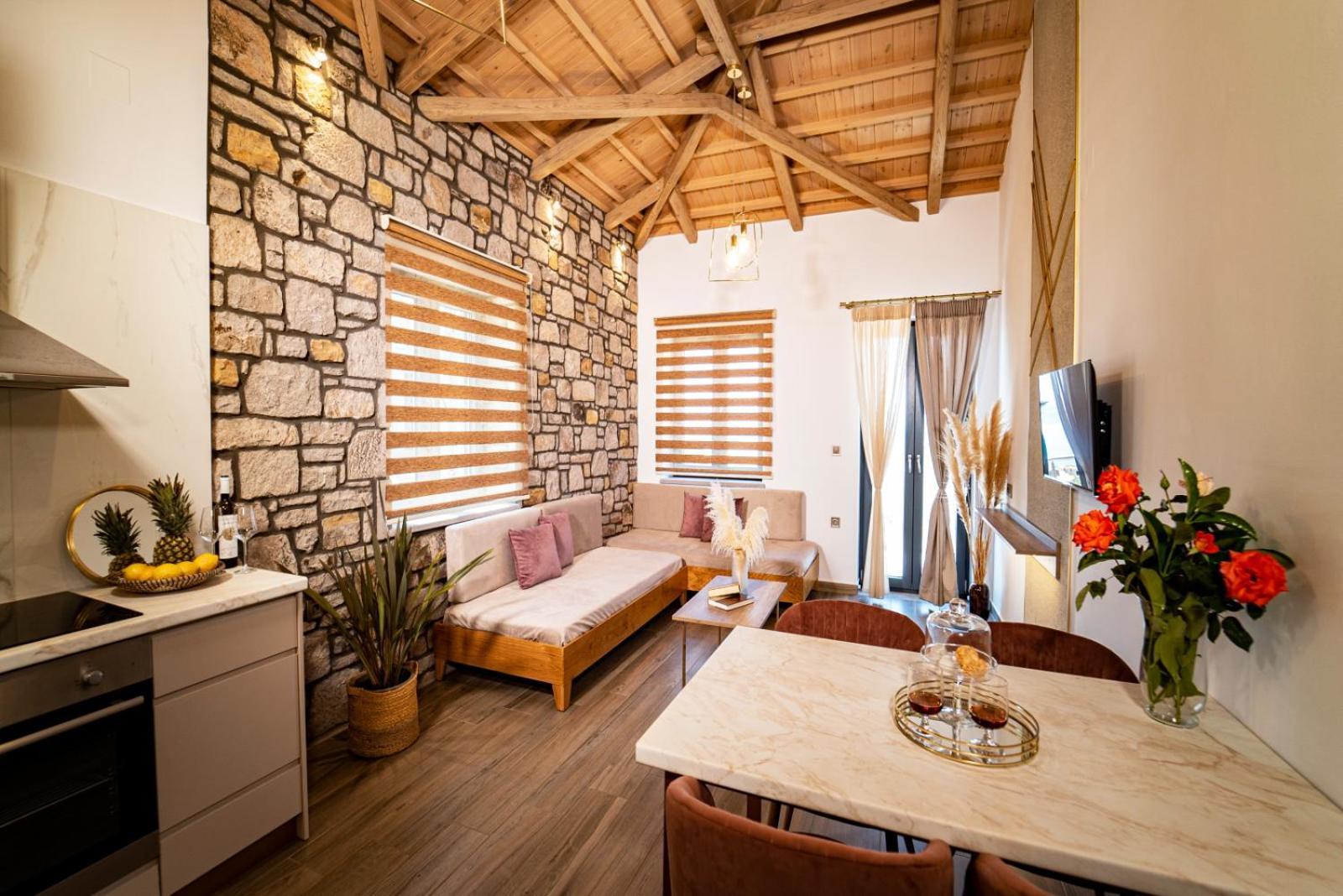 Lithoessa Luxury Apartments Agios Ioannis Kaspaka Exterior foto