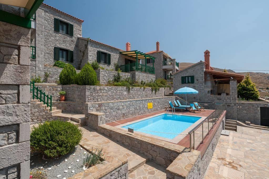 Lithoessa Luxury Apartments Agios Ioannis Kaspaka Exterior foto